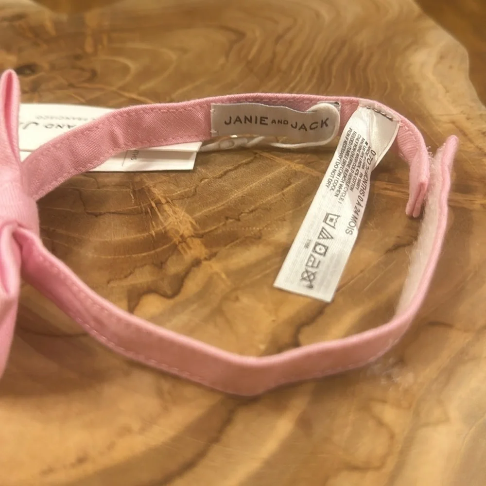 JANIE and JACK LINEN-COTTON BOWTIE